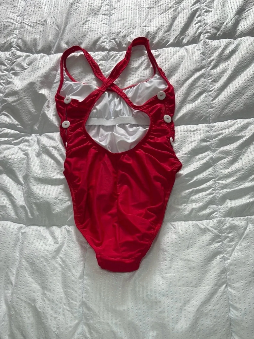 VENUS Bright Red  One-Piece Swimsuit for Women